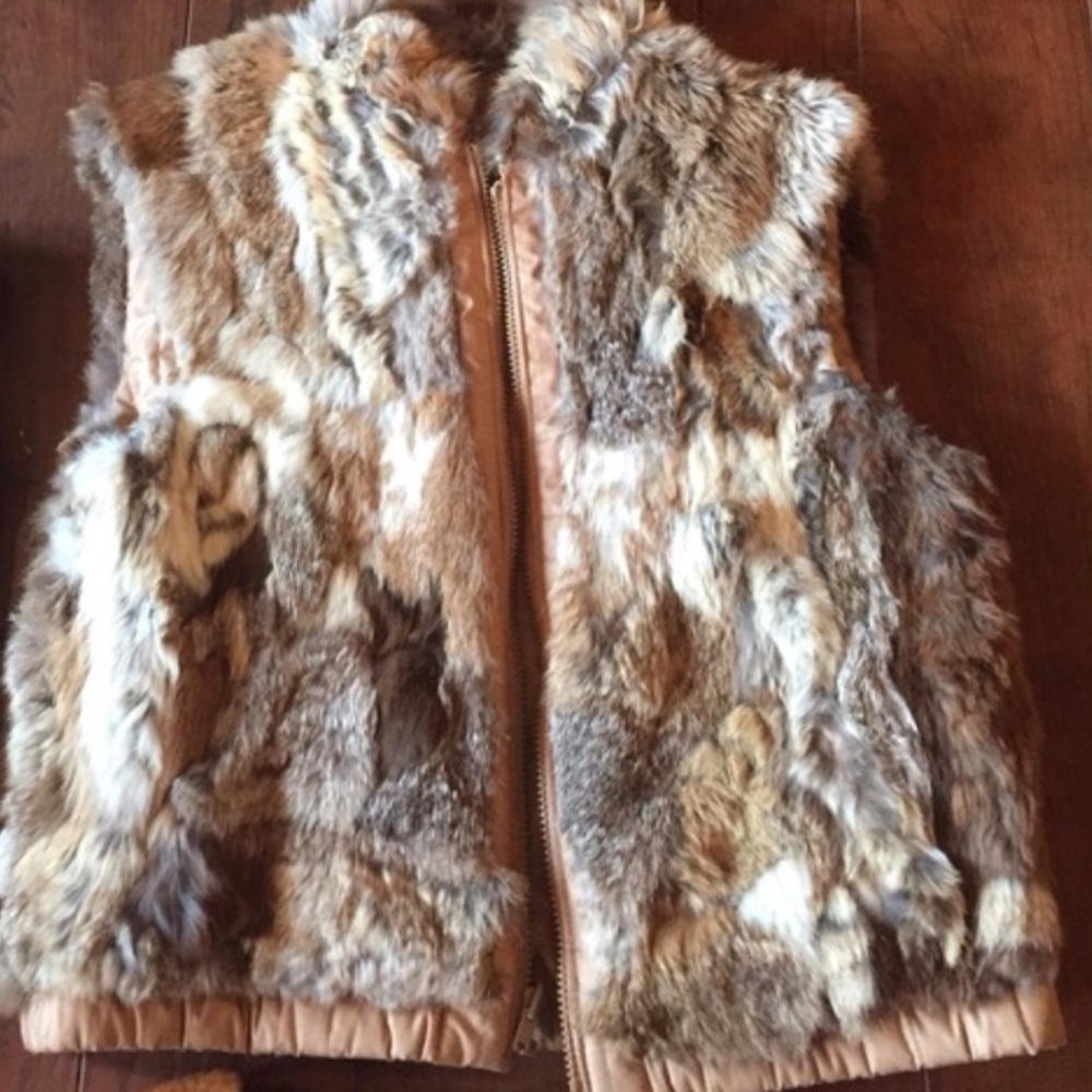Genuine Rabbit Fur vest - Picture 2 of 4
